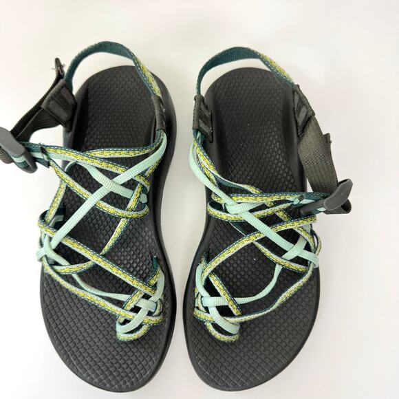 Chaco Womens ZX/3 Yampa Trail Water Sandal Size 7 Casual Summer Strappy Yellow - Picture 6 of 11